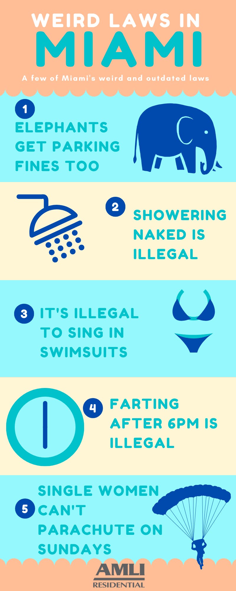 Weird Laws Fun Facts about Miami